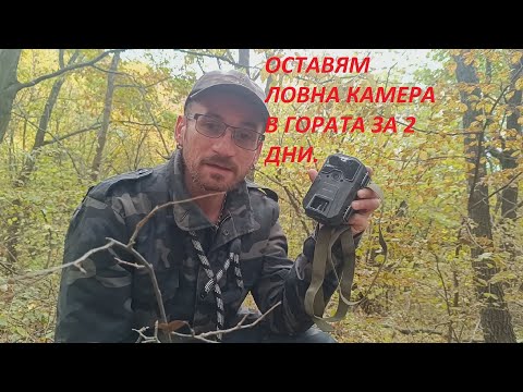 Видео: Слагам Trail Camera в гората.
