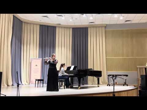 Видео: Handel. Sonata №3 in G Major. Исп. Якунина Кристина