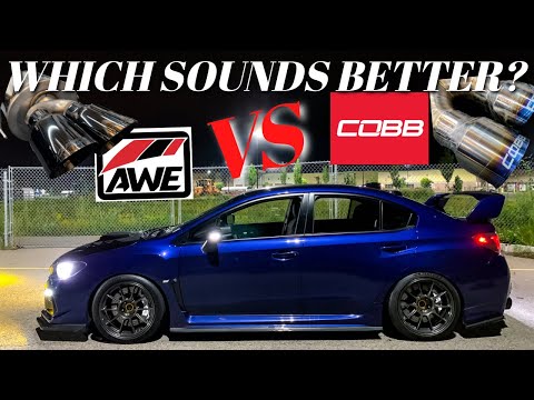Видео: Сравнение выхлопных систем AWE Touring и Cobb Titanium на моем Subaru STI | РЕВЫ И ОБЛЕГЧЕНИЯ!
