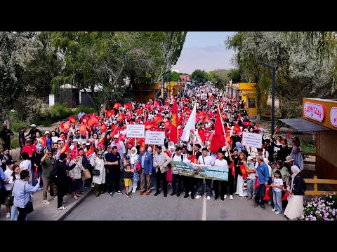 Видео: “МАНАСТАН” ТАРЫХКА САЯКАТ / “MANAS’TAN TARİHE YOLCULUK”
