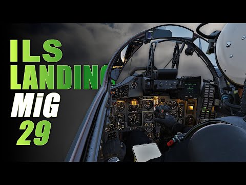 Видео: Система посадки по приборам для МиГ-29 | DCS | НОВЫЙ Fulcrum | Учебное пособие