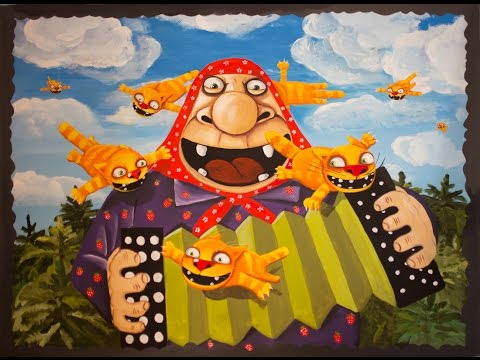 Видео: Бабка. Картины Васи Ложкина.