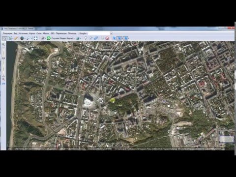 Видео: Создание спутниковых карт формата JNX для Garmin космоснимки Birdseye в Sas Planet