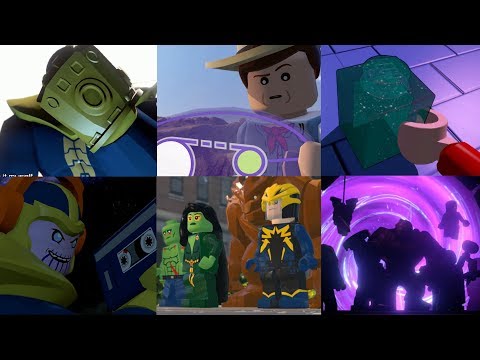 Видео: Все почтовые сцены в Lego Videogames!