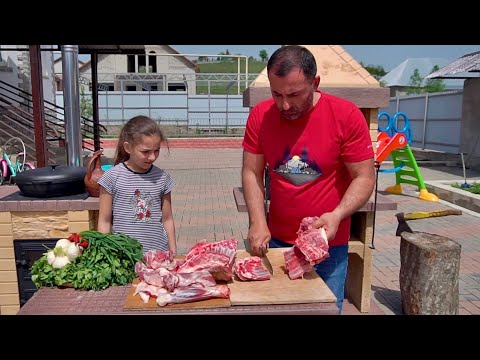 Видео: МЯСНОЙ СУП. БАРАНИНА С ЗЕЛЕНЬЮ.