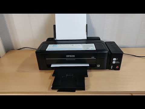 Видео: Витрина Струйный принтер Epson L300