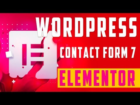 Видео: Contact form 7 в красивом дизайне в Elementor