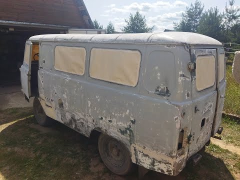 Видео: Это полный п... : УАЗ Буханка - варим и красим!