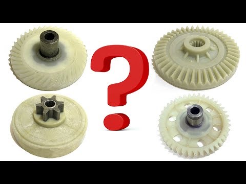 Видео: Почему шестерни на цепные электропилы пластиковые?