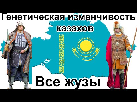 Видео: Гаплогруппы Y-хромосомы у казахов по родам и жузам. Генетическая изменчивость казахов (Y-STR)