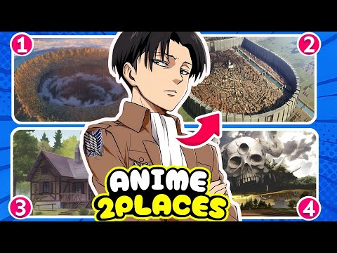 Видео: Аниме-викторина: Сможете ли вы угадать аниме по 2 локациям