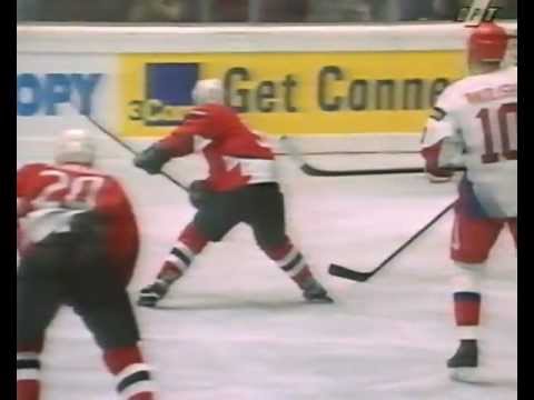 Видео: ЧМ 1996 по хоккею, Вена, Россия - Канада, овертайм