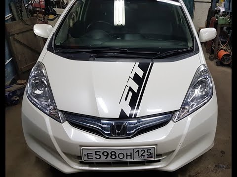 Видео: Honda Fit HYBRID вариатор приказал....