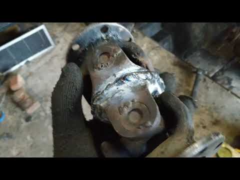 Видео: Стыковка кпп мерс с кпп газ53 на самодельном тракторе!!!