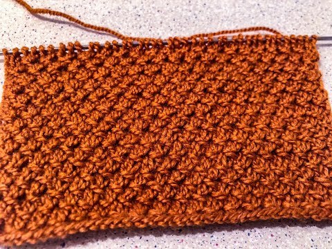 Видео: УРОК 63. ПРОСТОЙ МЕЛКИЙ УЗОР СПИЦАМИ ДЛЯ ДЕТСКИХ ВЕЩЕЙ