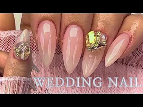 Видео: Саморасширение до 6-чхон-гу Пэквон 💅🏻 Свадебное покрытие 👰🏻♀️ Ногтей ASMR