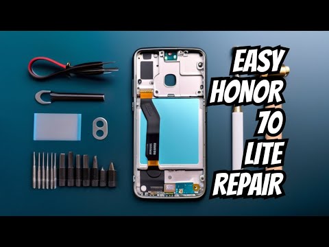 Видео: Как поменять замену экрана Honor 70 Lite
