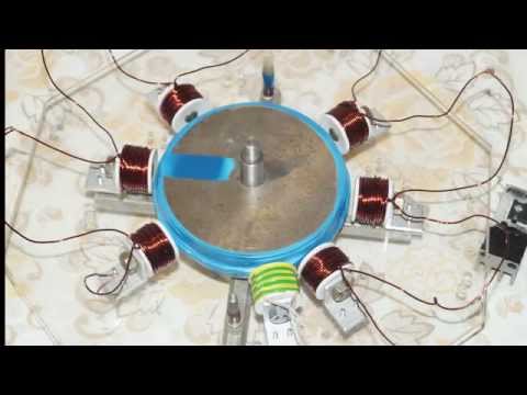 Видео: Самодельный электромагнитный двигатель Radial Solenoid Engine