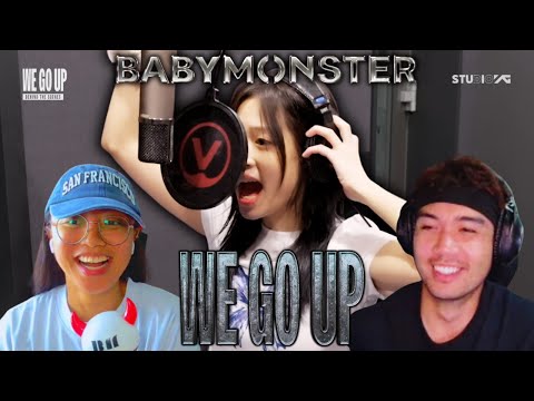 Видео: ТАК ТАЛАНТЛИВО! BABYMONSTER — ЗАПИСЬ «WE GO UP» ПОД СТАДИЕМ REACTION!