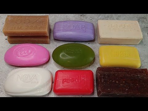 Видео: Soap Cutting🧼ASMR🔪Резка сухого мыла 97
