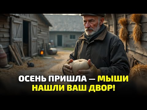 Видео: Так мыши проникают в дом осенью — и вы сами им помогаете!