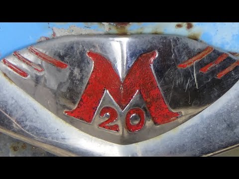 Видео: Про "Победу " Газ М-20,холодный пуск !