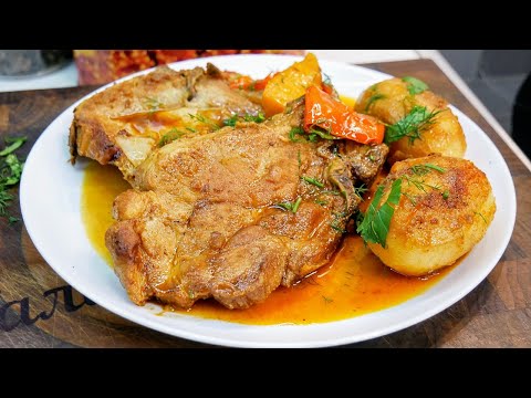 Видео: Это мясо МОЖНО ЕСТЬ ГУБАМИ. Как ПРАВИЛЬНО приготовить МЯСО С КАРТОШКОЙ. Цыганка готовит.