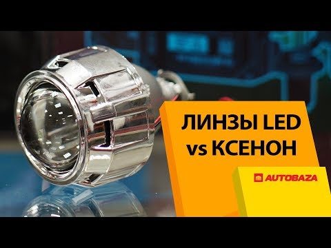 Видео: Bi-LED Линзы vs Ксеноновые линзы. Какие лучше? Сравнение светотеневой границы.