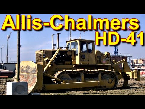 Видео: БУЛЬДОЗЕР🪨🚜🔥ALLIS CHALMERS  HD-41🔥🚜