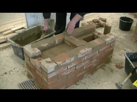 Видео: Печь ПТО 3300(порядно).Перекрытие топливника.Часть 1.