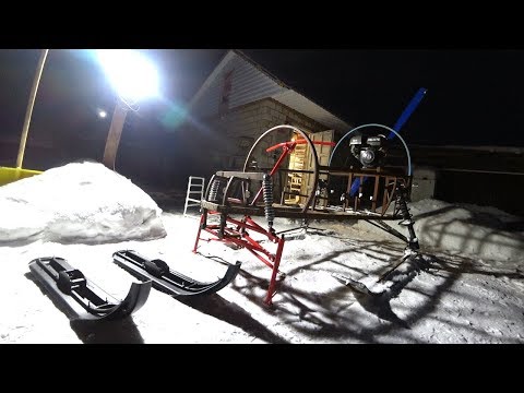 Видео: КАК СДЕЛАТЬ ПЕРЕДНИЕ ЛЫЖИ ВЕСОМ 1,5 КГ НА АЭРОСАНИ Прямые Руки