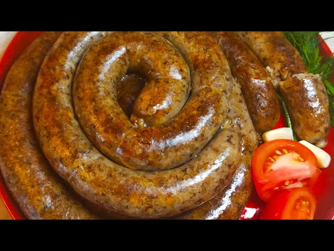 Видео: Домашние колбаски с гречкой и свининой, просто и вкусно!