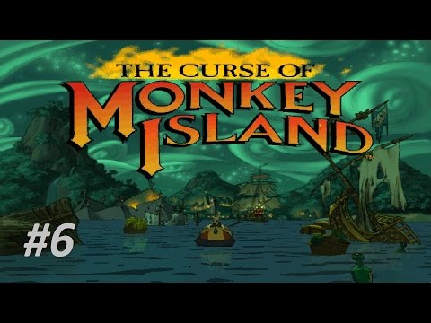 Видео: The Curse of Monkey Island [FULL РУС] Прохождение #6 Смерть Гайбраша 1080р HD