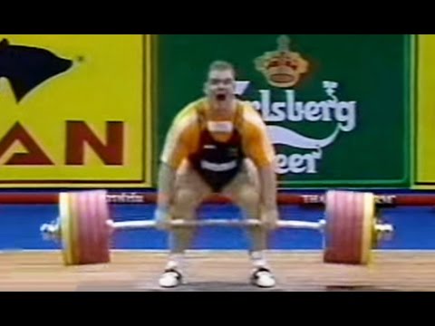 Видео: 1997 World Weightlifting Championships, Men +108 kg \ Тяжелая Атлетика. Чемпионат Мира