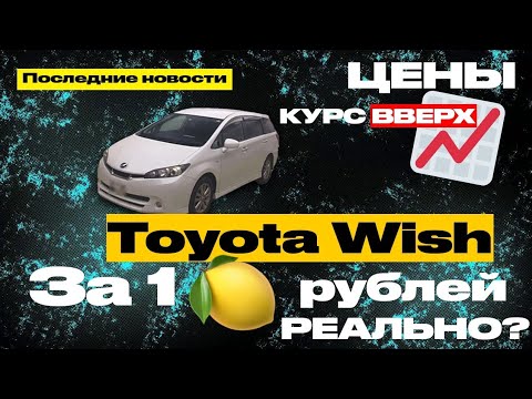 Видео: Toyota Wish за 1 млн рублей реально?