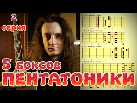 Видео: КАК ИГРАТЬ 5 БОКСОВ ПЕНТАТОНИКИ | 2 серия