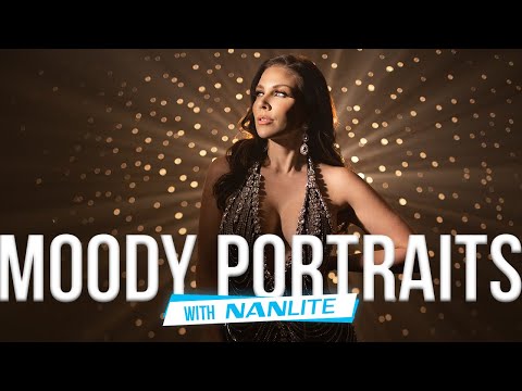 Видео: Мрачные портреты с использованием дыма, света и вибраций