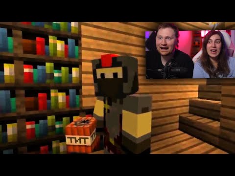 Видео: Новички в Minecraft все серии подряд! | РЕАКЦИЯ