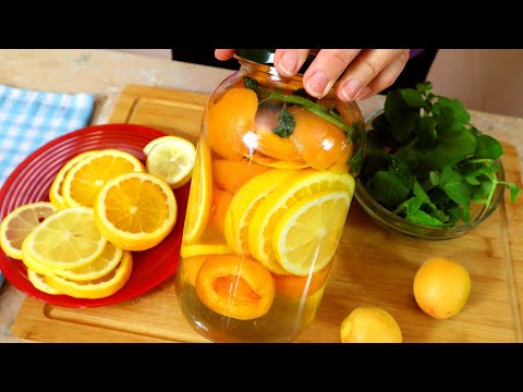 Видео: ФАНТА и МОХИТО! Я уже 10 лет так консервирую вишню, абрикосы, нектарины! Никакой химии!