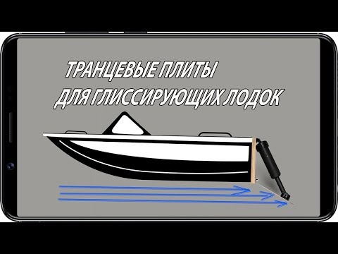 Видео: Транцевые плиты для глиссирующих лодок и катеров
