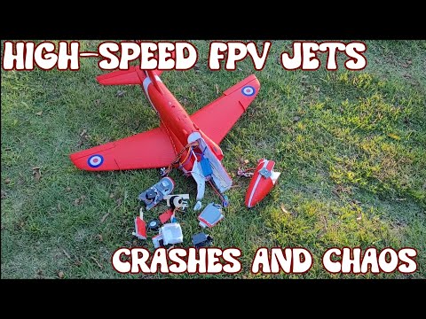 Видео: Катастрофы и хаос на высокоскоростных FPV-реактивных самолетах