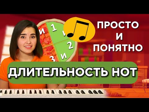 Видео: ДЛИТЕЛЬНОСТИ НОТ. Музыкальная грамота. Сольфеджио. Теория музыки