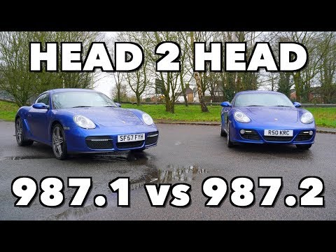 Видео: Сравнение Porsche Cayman | 987.1 против 987.2