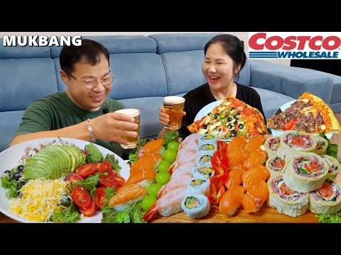 Видео: Корейская еда COSTCOㅣMukbang Eating Show