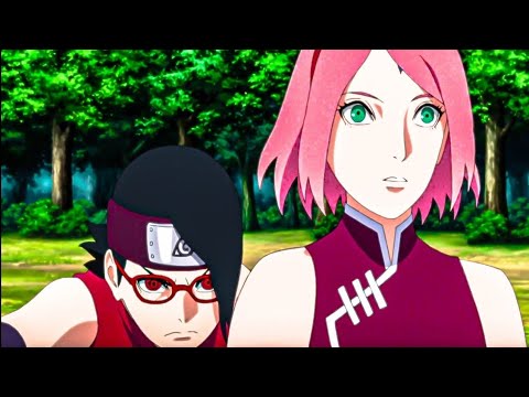 Видео: "Я покажу, На что способен мой Шаринган" | Сарада против Сакуры | Сарада тренируется с семьёй