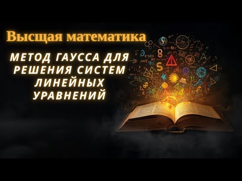 Видео: Метод Гаусса для решения систем линейных уравнений
