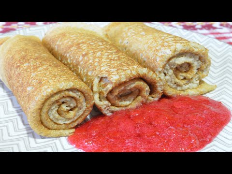 Видео: Еда для диабетика. Рецепт вкусных овсяных блинчиков на кефире. После еды - медленный подъем сахара.