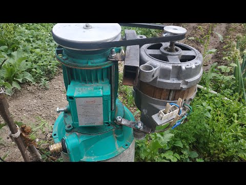 Видео: Эксперимент. Двигатель 17000 оборотов на водяной насос