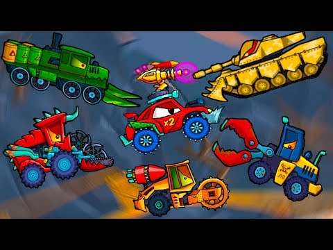 Видео: БИТЛИ VS ВСЕ БОССЫ в Машина Ест Машину 2 - Мультяшная Игра про Хищные Машинки Car Eats Car