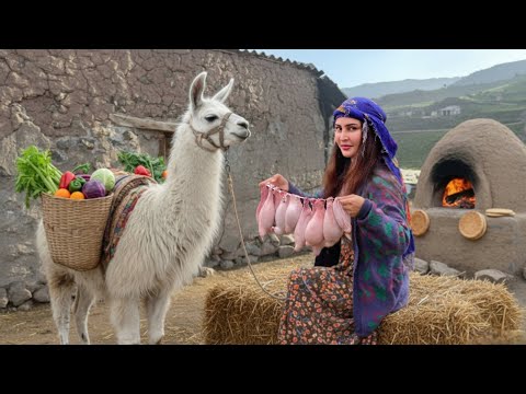 Видео: Кочевая жизнь: день в потрясающей горной деревне!
